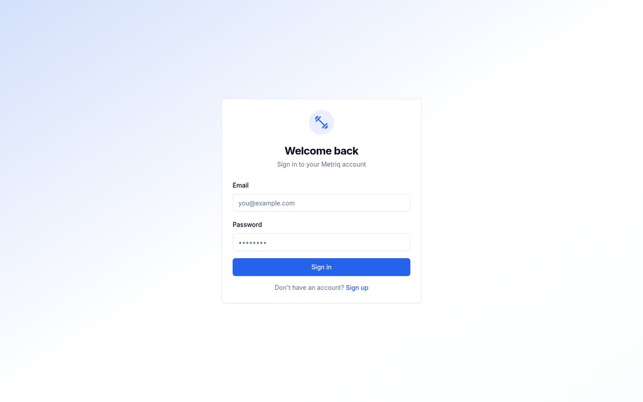 Metriq — preview